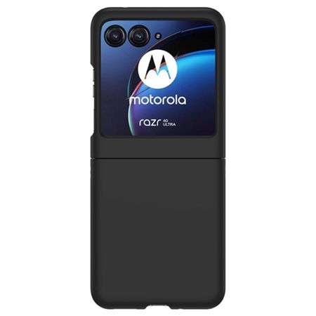 Motorola Razr 40 Ultra Hülle - Hardcase Backcover - Skin-touch Series - schwarz