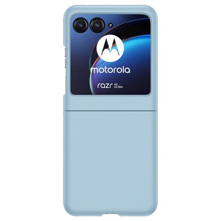 Motorola Razr 40 Ultra Hülle - Hardcase Backcover - Skin-touch Series - hellblau