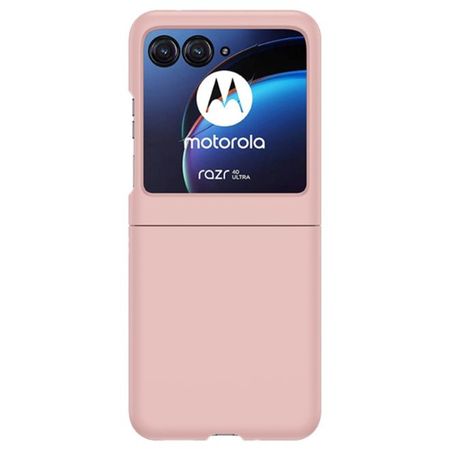 Motorola Razr 40 Ultra Hülle - Hardcase Backcover - Skin-touch Series - rosa