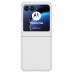 Motorola Razr 40 Ultra Hülle - Hardcase Backcover - Skin-touch Series - weiss