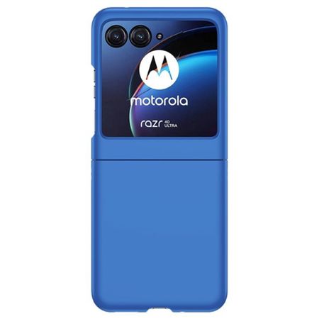 Motorola Razr 40 Ultra Hülle - Hardcase Backcover - Skin-touch Series - blau