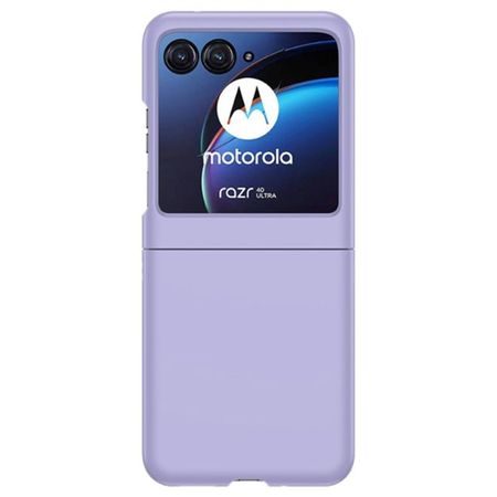 Motorola Razr 40 Ultra Hülle - Hardcase Backcover - Skin-touch Series - purpur