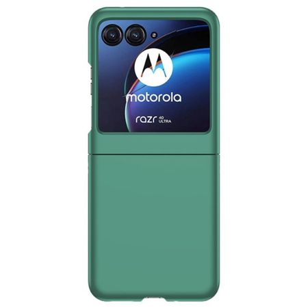Motorola Razr 40 Ultra Hülle - Hardcase Backcover - Skin-touch Series - grün