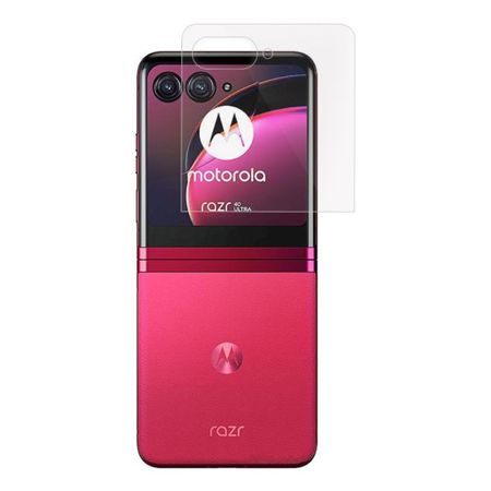 Motorola Razr 40 Ultra Cover Screen Schutzfolie  - Hydrogel Displayschutz für Mini-Display - Full Covered - transparent