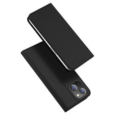 Dux Ducis - iPhone 15 Hülle - Handy Bookcover - Skin Pro Series - schwarz