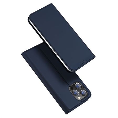 Dux Ducis - iPhone 15 Pro Max Hülle - Handy Bookcover - Skin Pro Series - blau