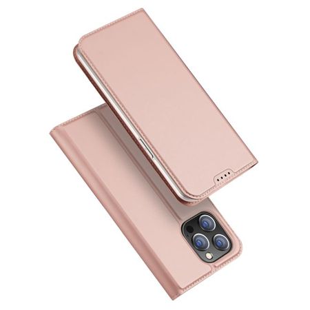 Dux Ducis - iPhone 15 Pro Max Hülle - Handy Bookcover - Skin Pro Series - rosa