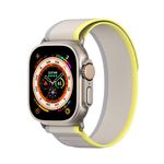 Dux Ducis - Apple Watch (42/41/40/38mm) Nylon Armband - YJ Series - beige/gelb