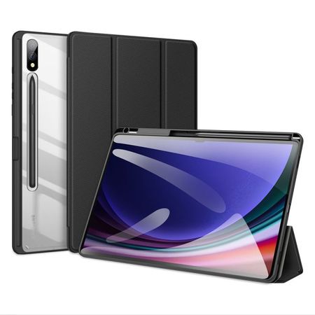 Dux Ducis - Samsung Galaxy Tab S9+ Hülle - Leder Bookcover - Toby Series - schwarz