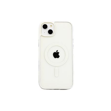 iPhone 15 Handy Hülle - Hardcase - MagSafe kompatibel - Noble Series - weiss