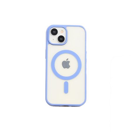 iPhone 15 Handy Hülle - Hardcase - MagSafe kompatibel - Noble Series - hellblau