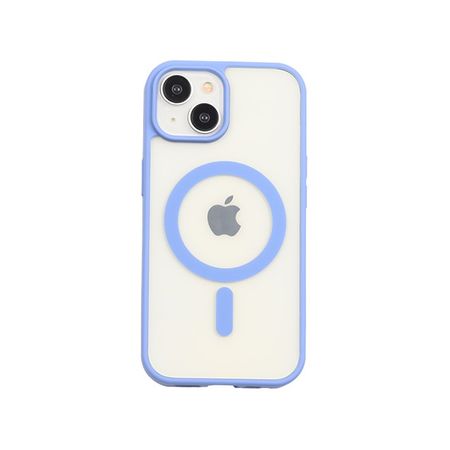 iPhone 15 Plus Handy Hülle - Hardcase - MagSafe kompatibel - Noble Series - hellblau