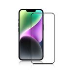 iPhone 15 Panzerglas 3D Full Cover - Full Glue Displayschutz (0.33 mm) - schwarz