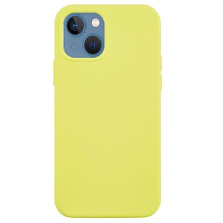 iPhone 15 Handy Hülle - Softcase - Liquid Silicone Series - gelb