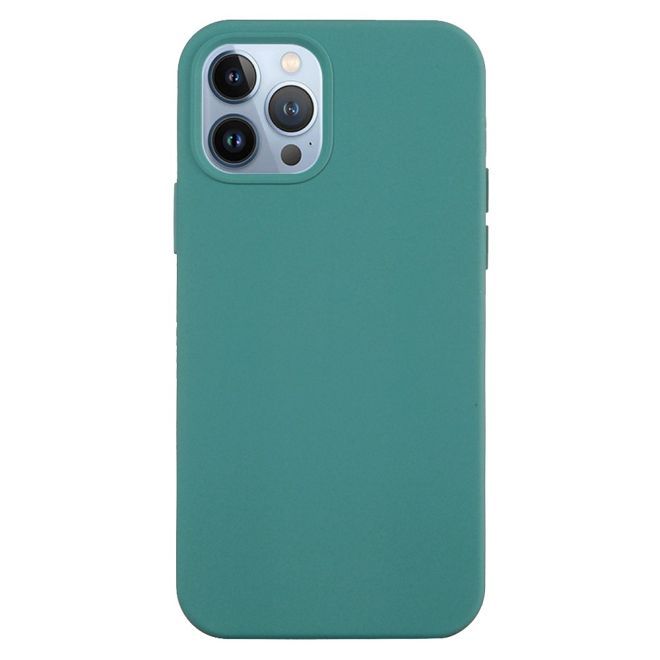 iPhone 15 Pro Max Handy Hülle - Softcase - Liquid Silicone Series -  dunkelgrün
