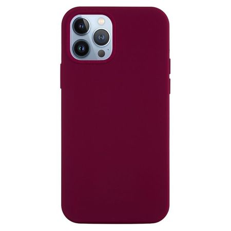 iPhone 15 Pro Max Handy Hülle - Softcase - Liquid Silicone Series - weinrot