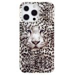 iPhone 15 Pro Handyhülle - Leuchtendes Case - Softcase Image Plastik Series - Leopard