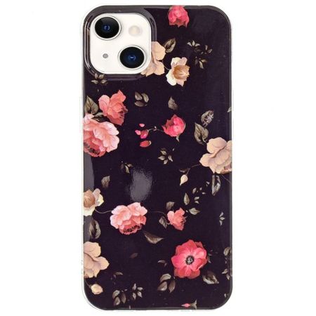 iPhone 15 Plus Handyhülle - Leuchtendes Case - Softcase Image Plastik Series - Rosen