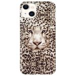 iPhone 15 Plus Handyhülle - Leuchtendes Case - Softcase Image Plastik Series - Leopard