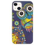 iPhone 15 Handyhülle - Leuchtendes Case - Softcase Image Plastik Series - Eule