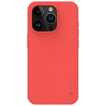 Nillkin - iPhone 15 Pro Hülle - Kunststoff Case - Super Frosted Shield Pro Series - rot