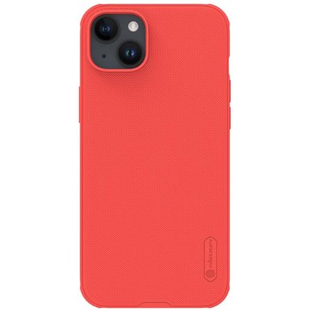 Nillkin - iPhone 15 Plus Hülle - Kunststoff Case - Super Frosted Shield Pro Series - rot