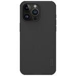 Nillkin - iPhone 15 Pro Max Hülle - Kunststoff Case - Super Frosted Shield Pro Series - schwarz