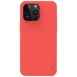 Nillkin - iPhone 15 Pro Max Hülle - Kunststoff Case - Super Frosted Shield Pro Series - rot