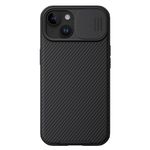 Nillkin - iPhone 15 Hülle - Kunststoff Hardcase - CamShield Pro MagSafe Series - schwarz
