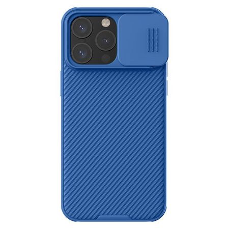 Nillkin - iPhone 15 Pro Hülle - Kunststoff Hardcase - CamShield Pro Series - blau