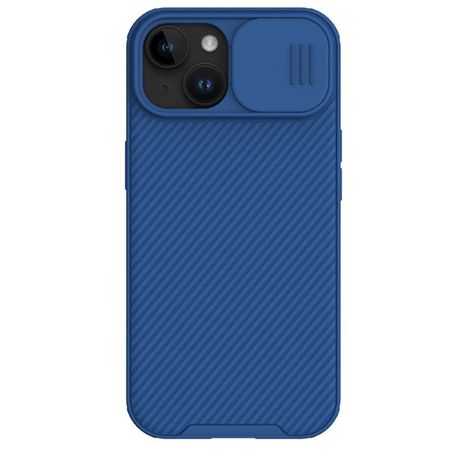 Nillkin - iPhone 15 Plus Hülle - Kunststoff Hardcase - CamShield Pro Series - blau