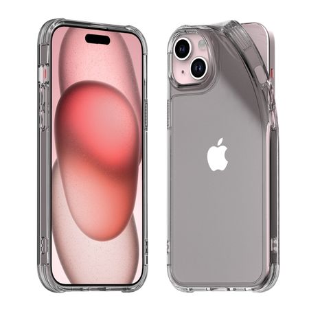 Araree - iPhone 15 Plus Hülle - Case aus TPU Plastik - Anti-Slip Grip - Flexield Series - Made in Korea - schwarz