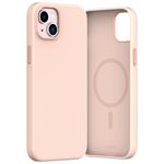 Araree - iPhone 15 Plus Hülle - Silikon Softcase - MagSafe kompatibel - Typoskin M Series - pink