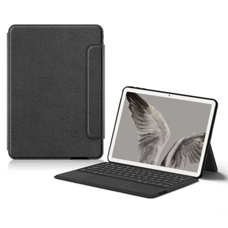 Google Pixel Tablet Keyboard Leder Hülle - mit integrierter Tastatur - schwarz