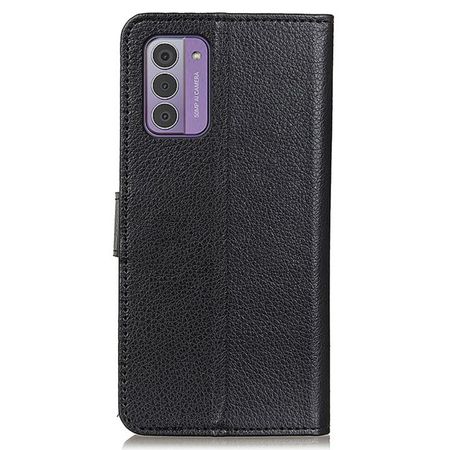 BORYA Lederhülle Für Nokia G42 5G - PU Leder Mit TPU Bumper, Kartenfächer & Ständerfunktion, Blau