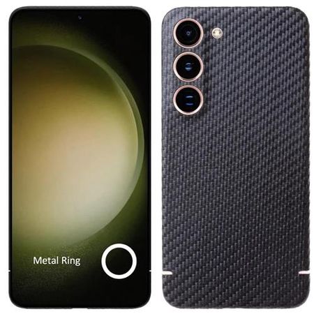 Filono - Samsung Galaxy S23+ Premium Hülle - aus echtem Carbon - schwarz