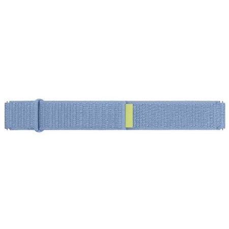 Samsung - Original Galaxy Watch6 (Classic) / Watch5 (Pro) / Watch4 (Classic) Stoff Armband - Grösse L - Fabric Series - blau