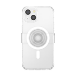 PopSockets - iPhone 14 / 13 Hülle - Backcover mit Popsockets - mit MagSafe - transparent