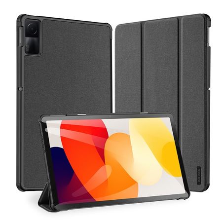 Dux Ducis - Xiaomi Redmi Pad SE Hülle - Leder Smart Flip Case - Domo Series - schwarz