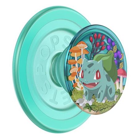 PopSockets - PopGrip - MagSafe kompatibel - Round Series - Bulbasaur Mint