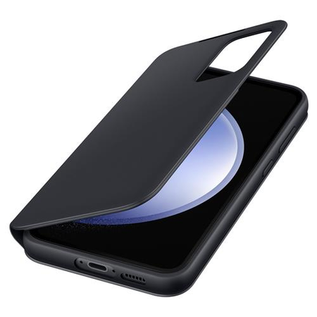 Samsung - Original Galaxy S23 FE Hülle - Bookcover - Smart View Wallet Case - schwarz