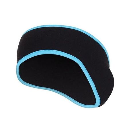 Sport Stirnband (One Size) - Winter Outdoor Ohrwärmer - Jogging Series - schwarz/blau