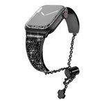 Apple Watch (49/45/44/42mm) Armband - Slim Design - Beauty Series - schwarz