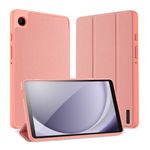 Dux Ducis - Samsung Galaxy Tab A9 Hülle - Leder Smart Flip Case - Domo Series - pink