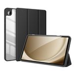 Dux Ducis - Samsung Galaxy Tab A9 Hülle - Leder Bookcover - Toby Series - schwarz