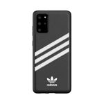 Retourenartikel - Adidas - Samsung Galaxy S20+ Hülle - Hardcase mit Kunstleder Oberfläche - Moulded - schwarz
