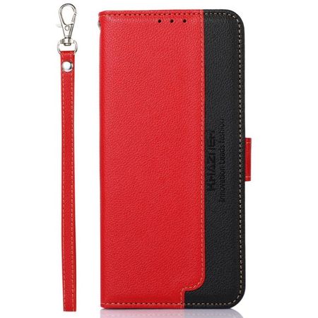 Samsung Galaxy S24 Ultra Hülle - Business Leder Bookcover Series - rot