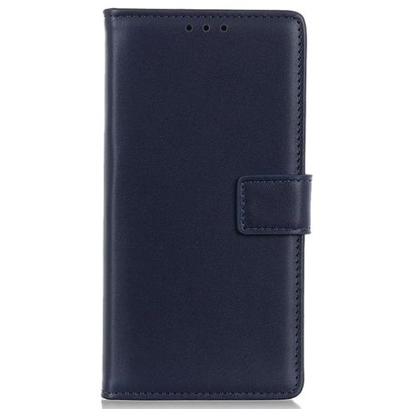 Samsung Galaxy S24+ Handy Hülle - Classic II Leder Bookcover Series - blau