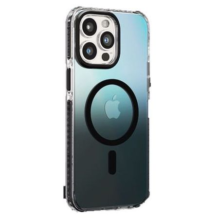 Kingxbar - iPhone 15 Pro Max MagSafe Schutzhülle - Ice Crystal Series - schwarz