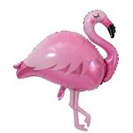 XXL Folienballon Flamingo (104x88 cm) - Luftballon - Partydekoration - rosa